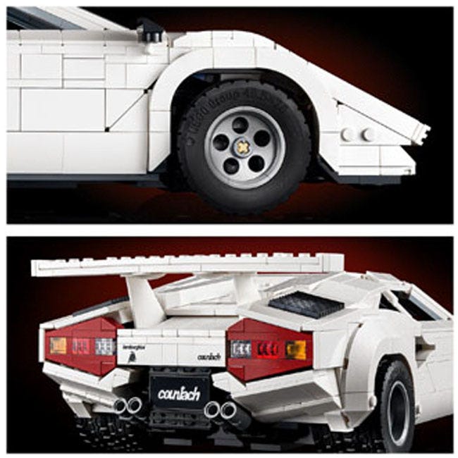 LEGO ICONS LAMBORGHINI COUNTACH 5000 QUATTROVALVOLE