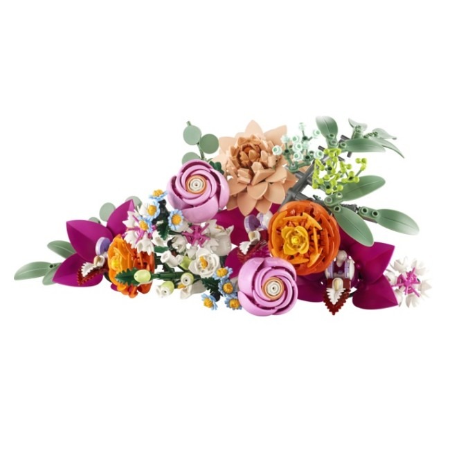 LEGO BOTANICALS PRETTY PINK FLOWER BOUQUET