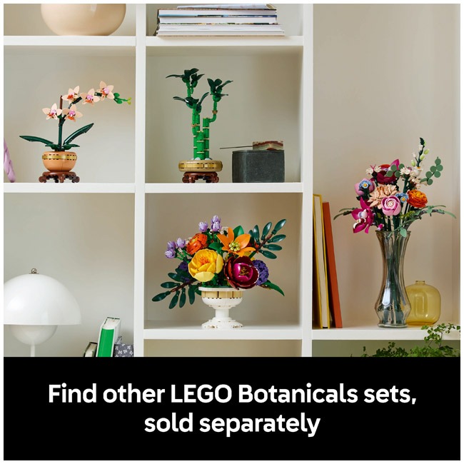 LEGO BOTANICALS FLOWER ARRANGEMENT