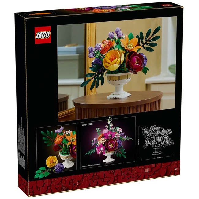 LEGO BOTANICALS FLOWER ARRANGEMENT