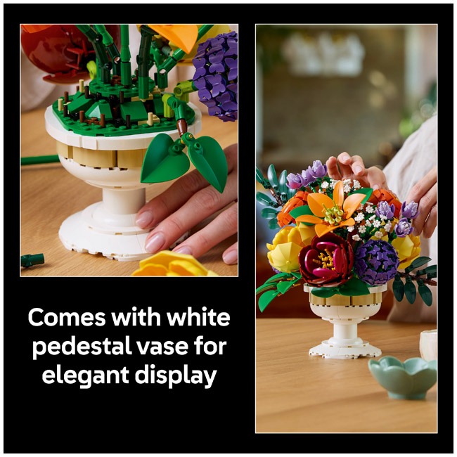 LEGO BOTANICALS FLOWER ARRANGEMENT