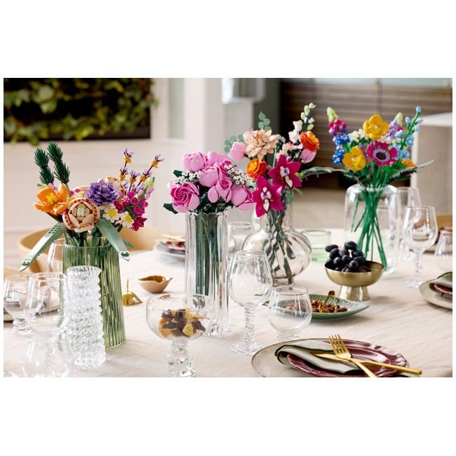 LEGO BOTANICALS BOUQUET OF PINK ROSES