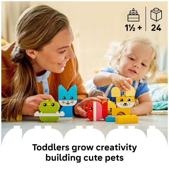 LEGO DUPLO MY FIRST 3 IN 1 CREATIVE CUTE PETS