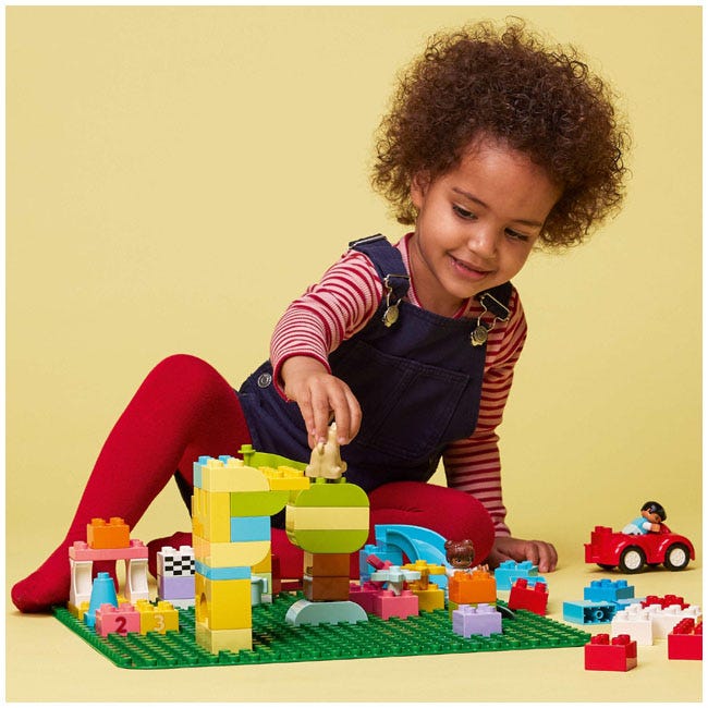 LEGO DUPLO GREEN BUILDING BASEPLATE