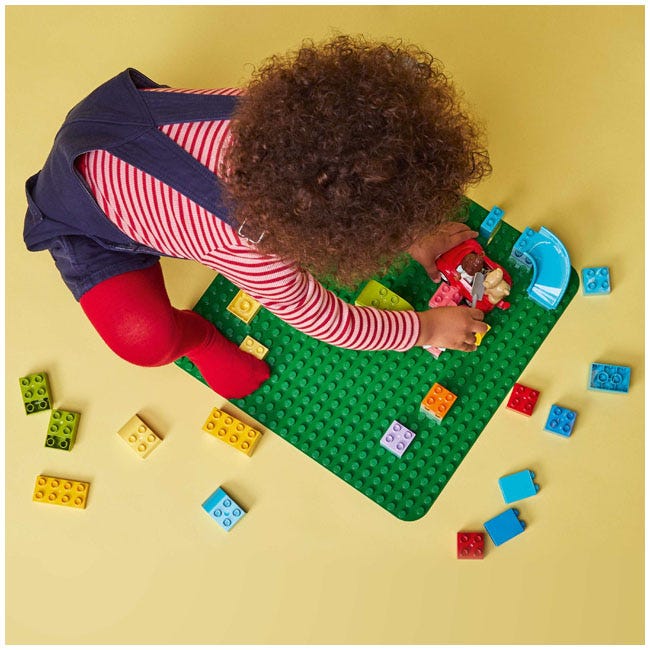 LEGO DUPLO GREEN BUILDING BASEPLATE
