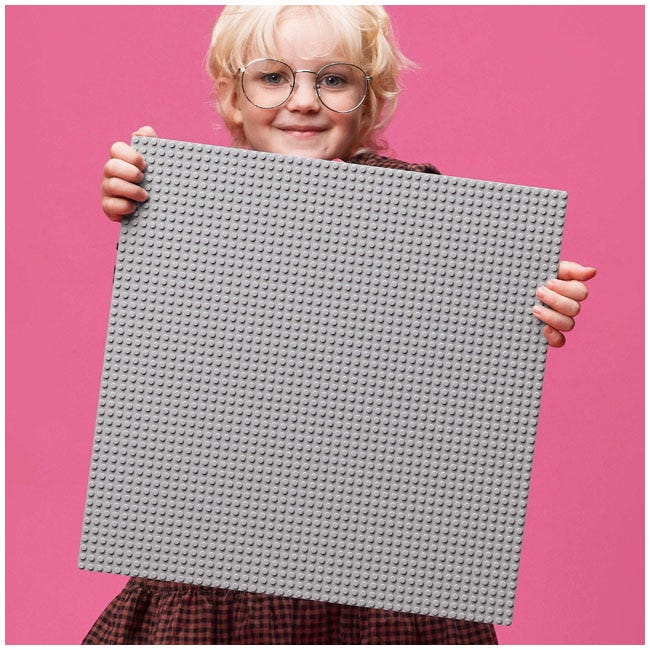 LEGO CLASSIC GRAY BASEPLATE