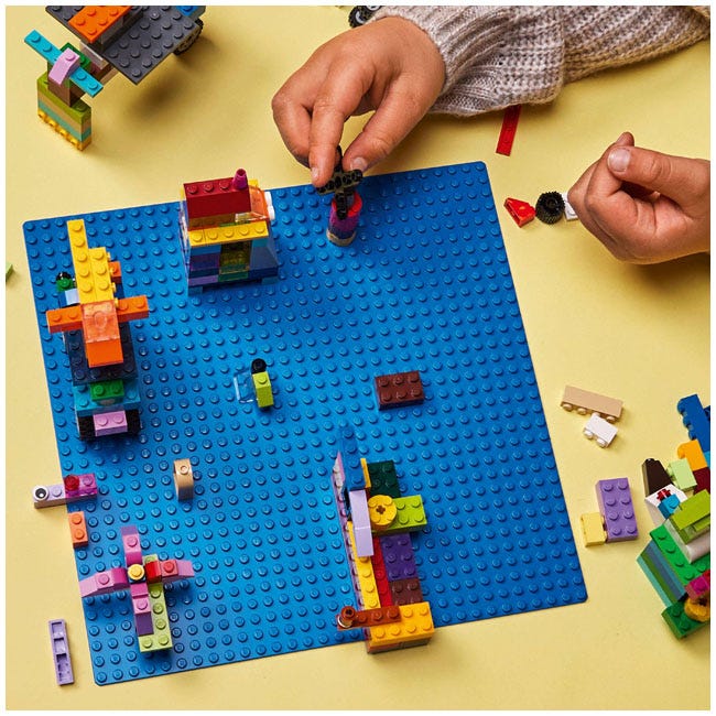 LEGO BLUE BASEPLATE
