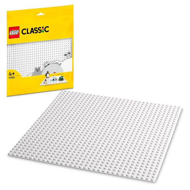 LEGO CLASSIC WHITE BASEPLATE