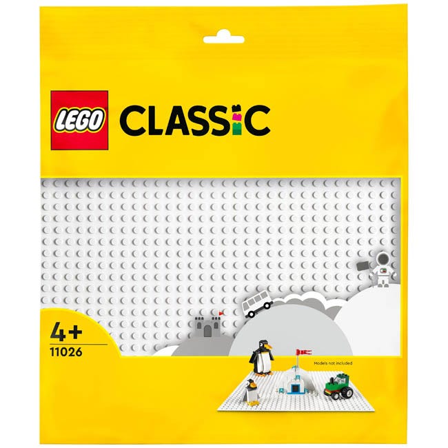 LEGO CLASSIC WHITE BASEPLATE