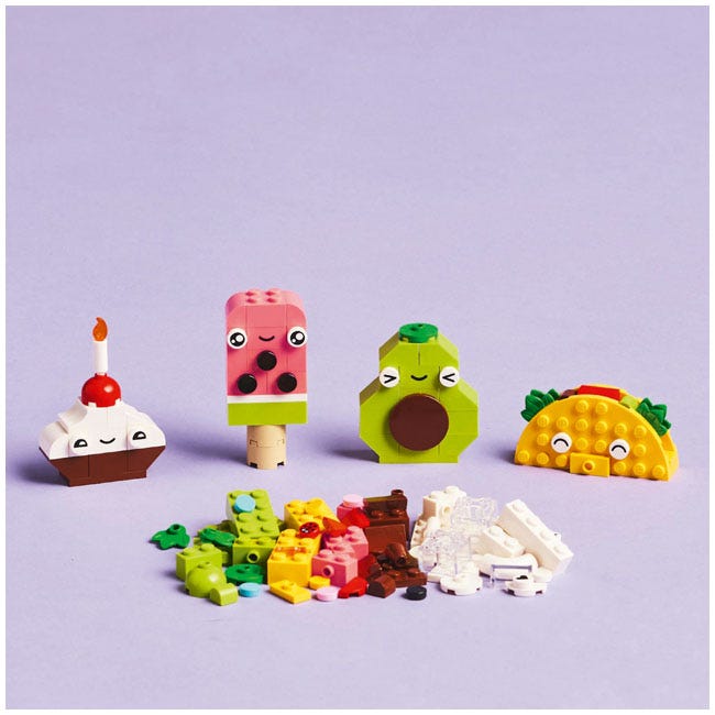 LEGO CLASSIC CREATIVE FOOD FRIENDS