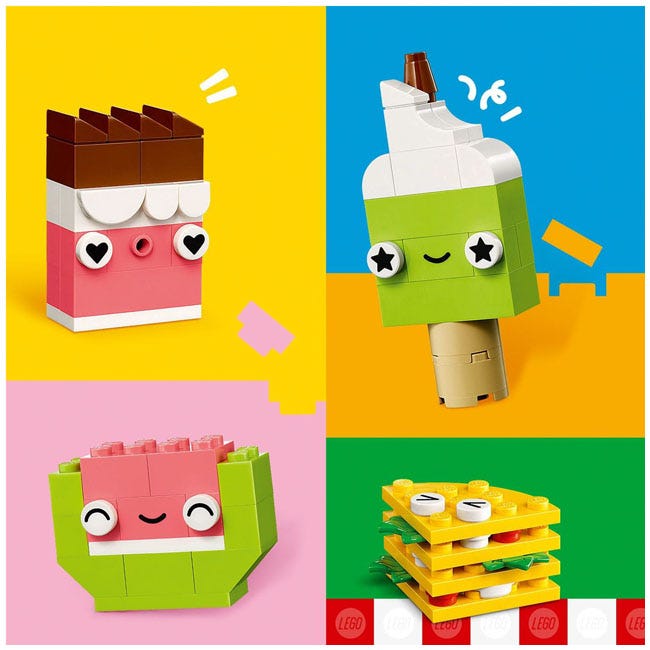 LEGO CLASSIC CREATIVE FOOD FRIENDS