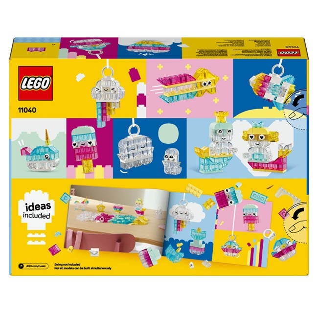 LEGO CLASSIC MAGICAL TRANSPARENT BOX