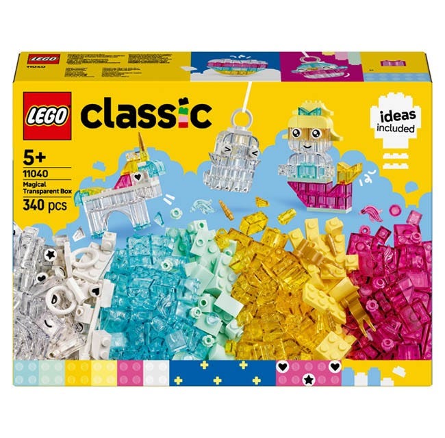 LEGO CLASSIC MAGICAL TRANSPARENT BOX