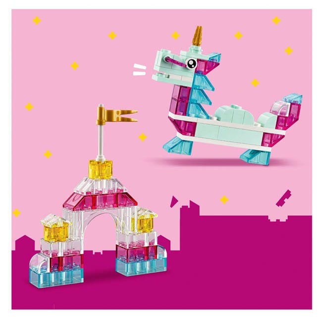LEGO CLASSIC MAGICAL TRANSPARENT BOX