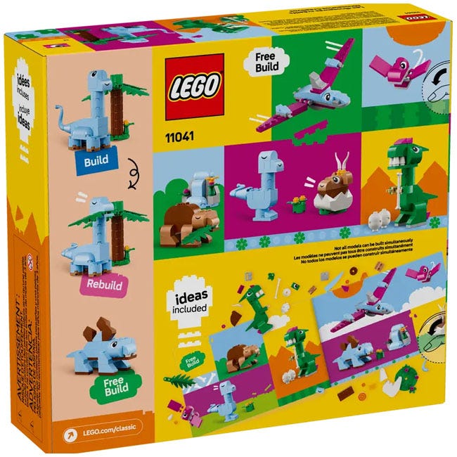 LEGO CLASSIC CREATIVE DINOSAURS