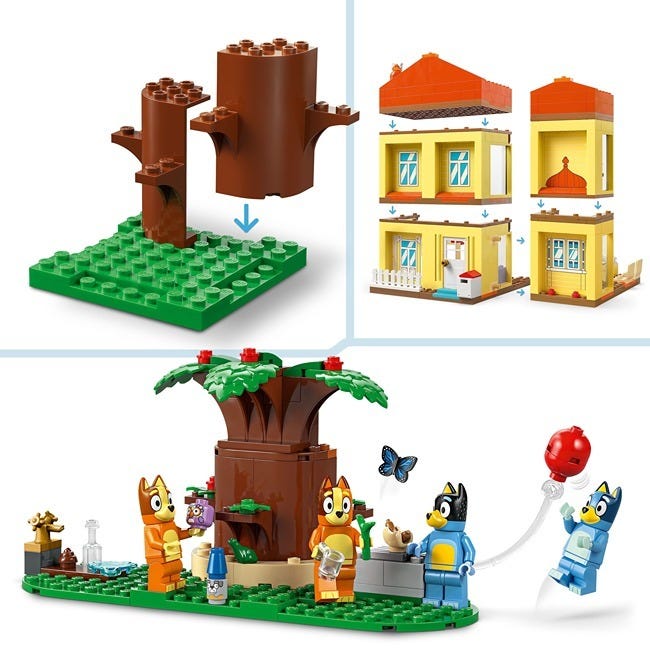 LEGO BLUEY FAMILY HOUSE