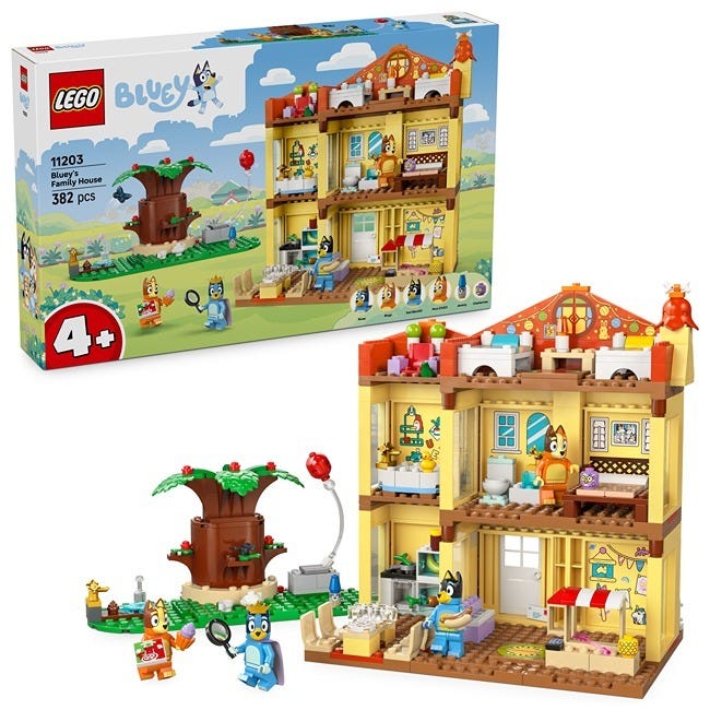 LEGO BLUEY FAMILY HOUSE