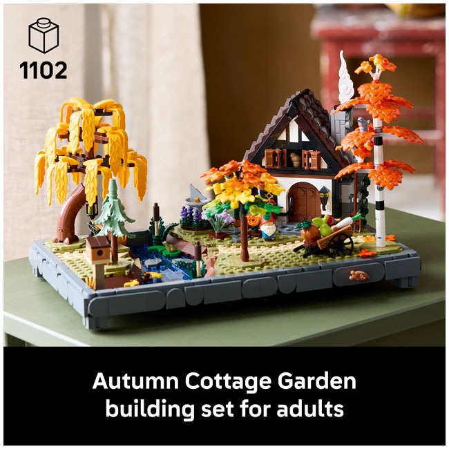 LEGO ICONS AUTUMN COTTAGE GARDEN