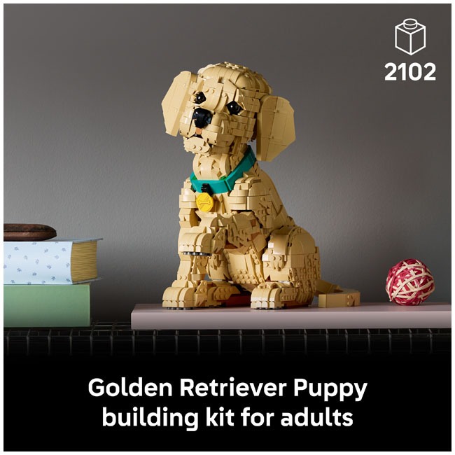 LEGO ICONS GOLDEN RETRIEVER PUPPY