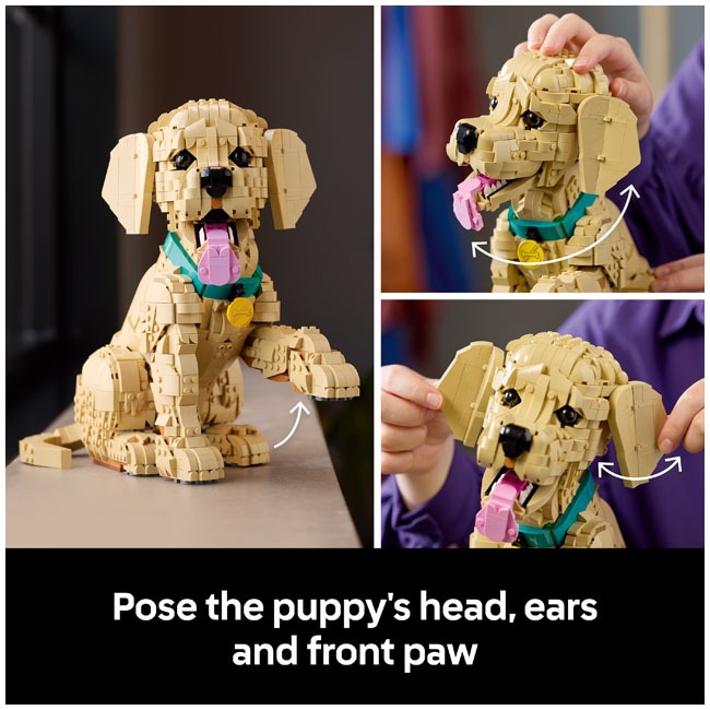 LEGO ICONS GOLDEN RETRIEVER PUPPY