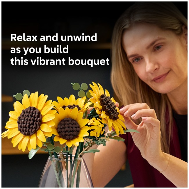 LEGO BOTANICALS SUNFLOWER BOUQUET