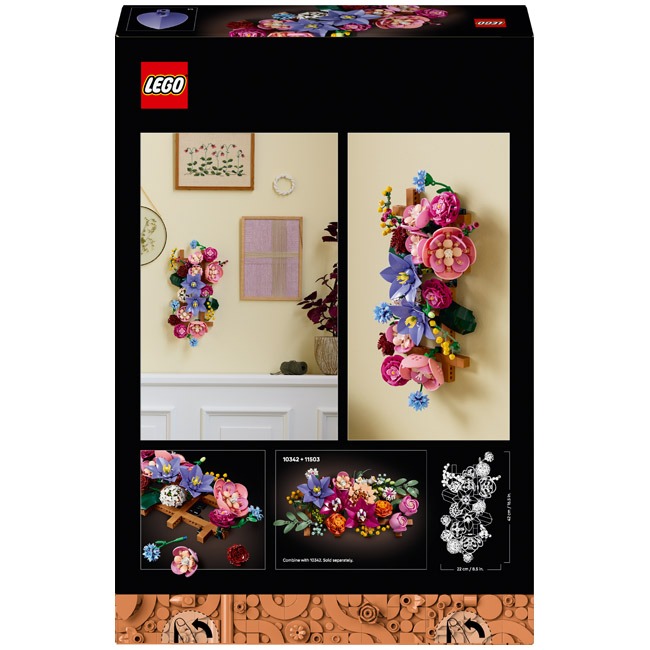 LEGO BOTANICALS FLOWER WALL