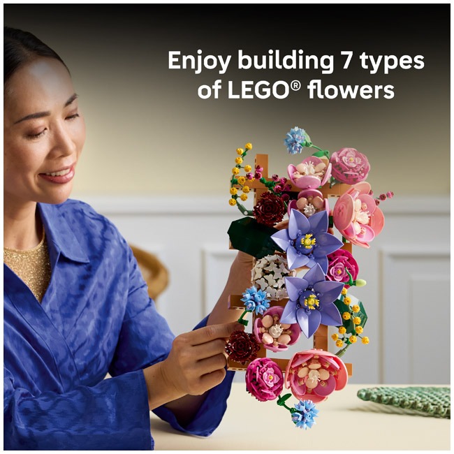 LEGO BOTANICALS FLOWER WALL