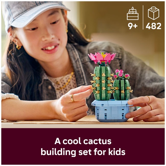 LEGO BOTANICALS FLOWERING CACTUS