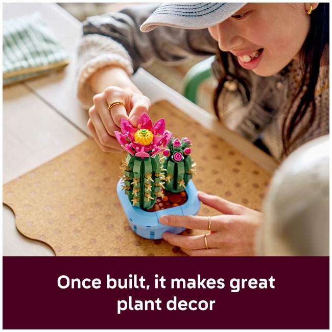 LEGO BOTANICALS FLOWERING CACTUS