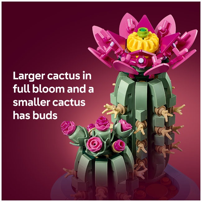 LEGO BOTANICALS FLOWERING CACTUS