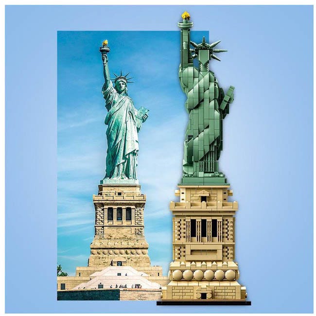 LEGO ARCHITECTURE STATUE OF LIBERTY