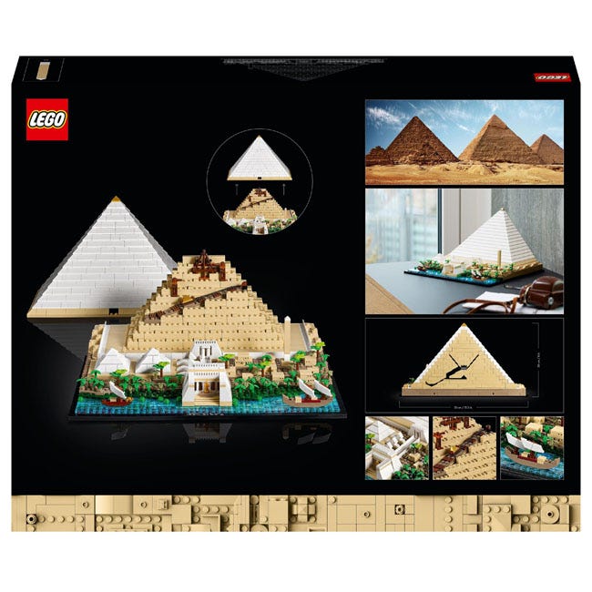 LEGO ARCHITECTURE GREAT PYRAMID OF GIZA