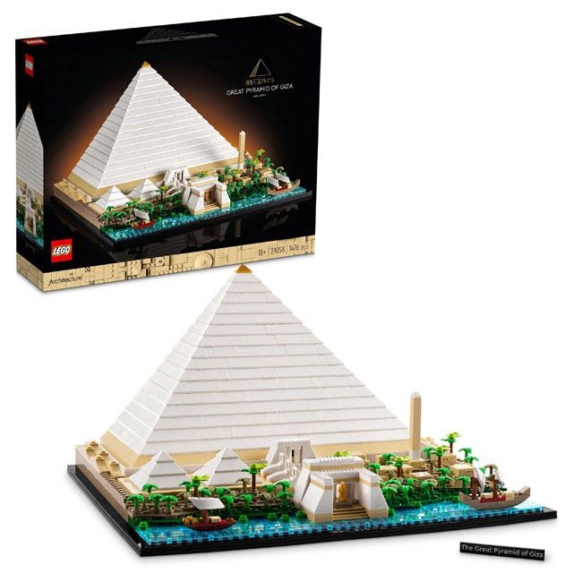LEGO ARCHITECTURE GREAT PYRAMID OF GIZA
