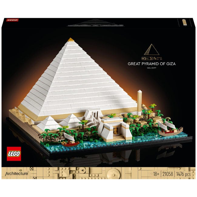 LEGO ARCHITECTURE GREAT PYRAMID OF GIZA