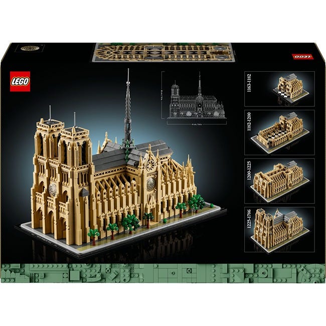 LEGO ARCHITECTURE NOTRE-DAME DE PARIS
