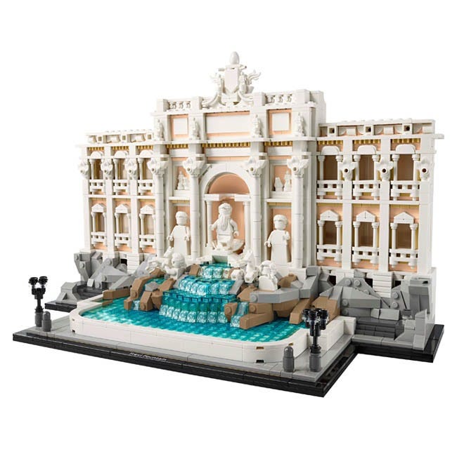 LEGO ARCHITECTURE TREVI FOUNTAIN