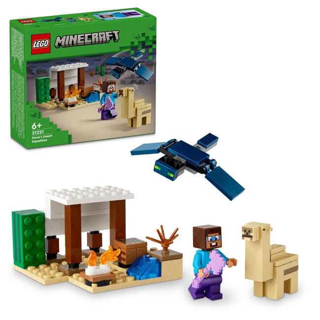 LEGO MINECRAFT STEVES DESERT EXPEDITION