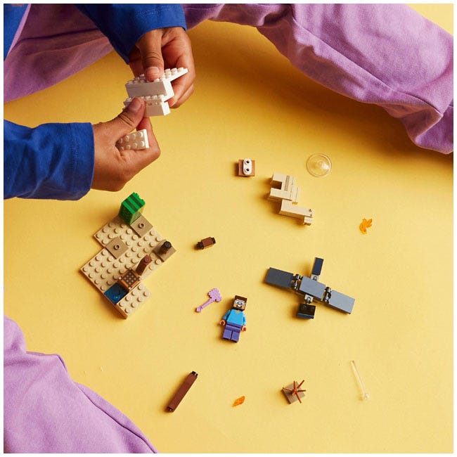 LEGO MINECRAFT STEVES DESERT EXPEDITION