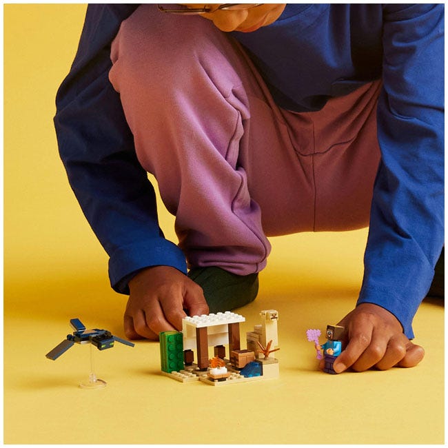 LEGO MINECRAFT STEVES DESERT EXPEDITION