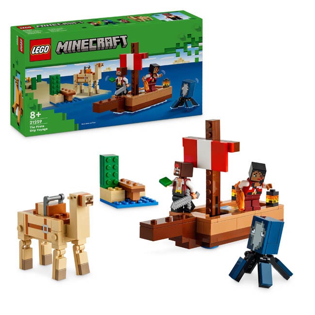 LEGO MINECRAFT THE PIRATE SHIP VOYAGE
