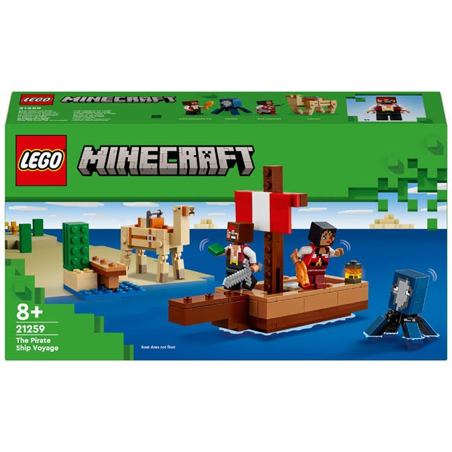 LEGO MINECRAFT THE PIRATE SHIP VOYAGE