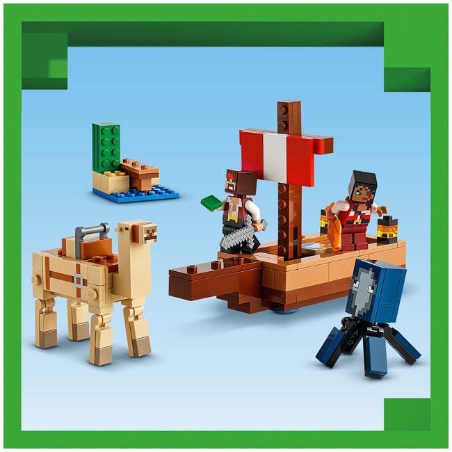 LEGO MINECRAFT THE PIRATE SHIP VOYAGE