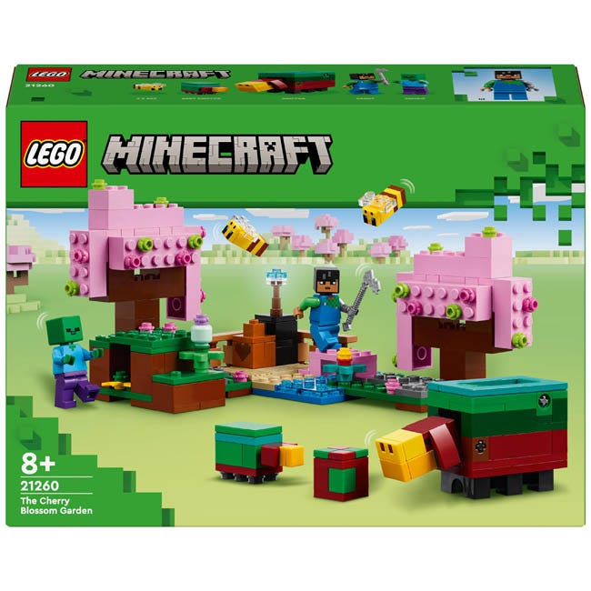 LEGO MINECRAFT THE CHERRY BLOSSOM GARDEN