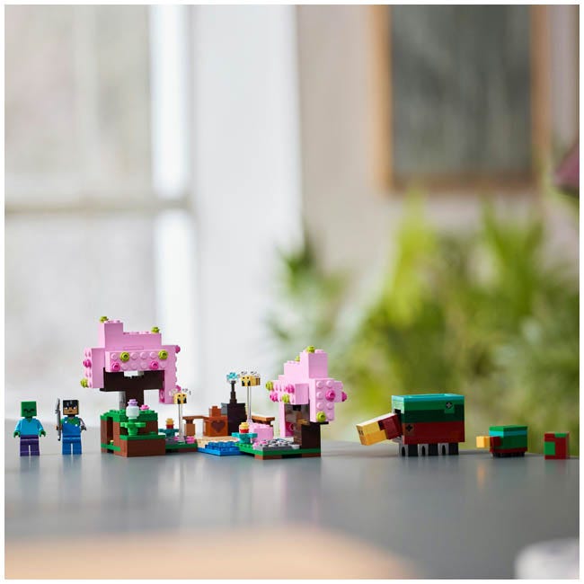 LEGO MINECRAFT THE CHERRY BLOSSOM GARDEN