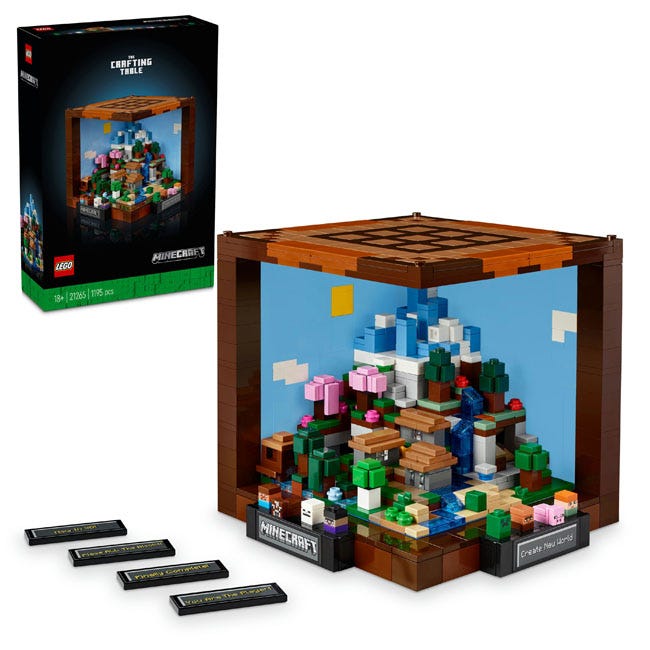 LEGO MINECRAFT THE CRAFTING TABLE