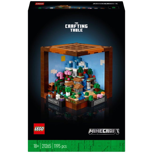 LEGO MINECRAFT THE CRAFTING TABLE