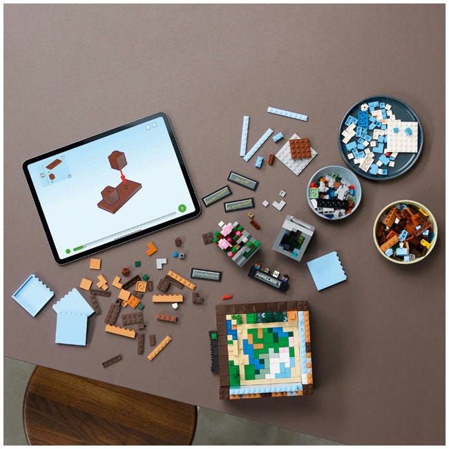 LEGO MINECRAFT THE CRAFTING TABLE