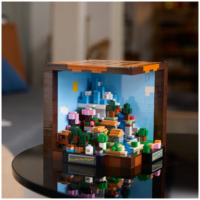 LEGO MINECRAFT THE CRAFTING TABLE