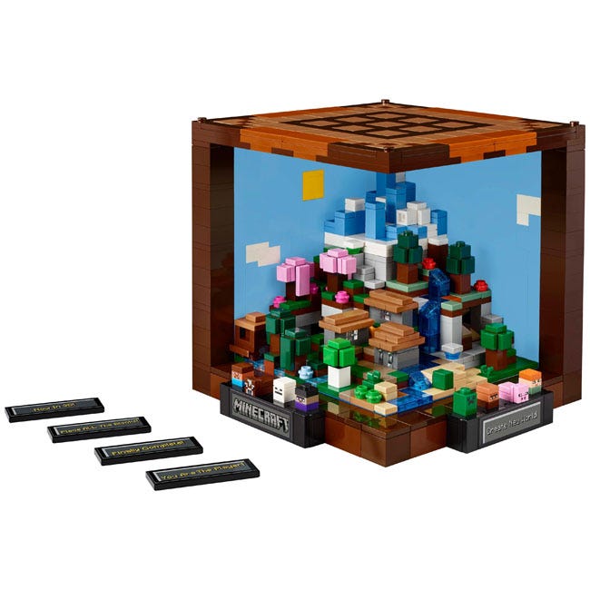 LEGO MINECRAFT THE CRAFTING TABLE