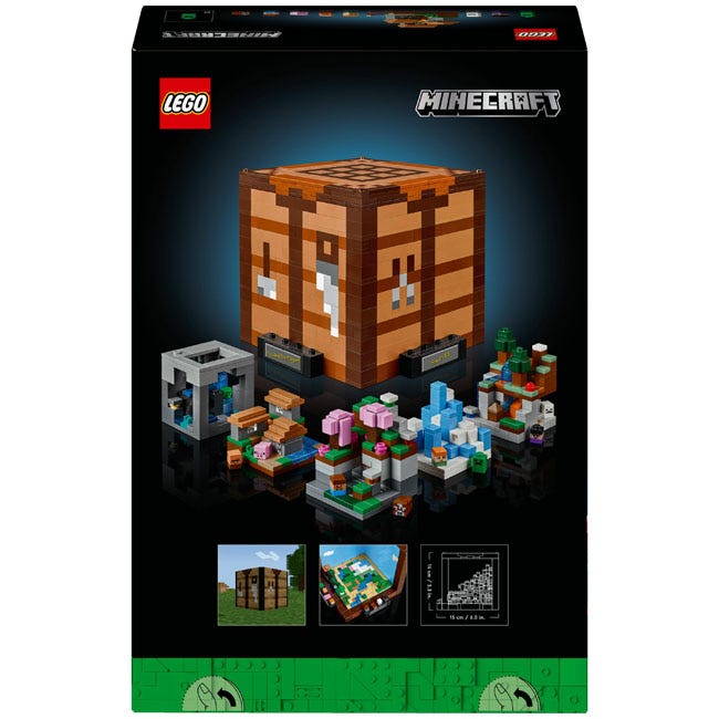 LEGO MINECRAFT THE CRAFTING TABLE